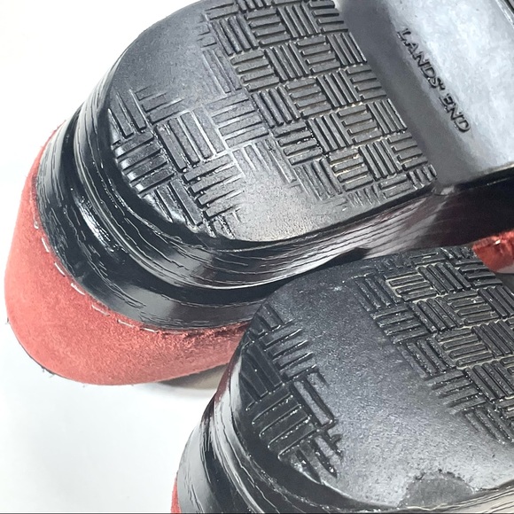 Lands’ End Women’s Suede Slip On Clogs Mules 406614 Size 8B - Picture 12 of 16